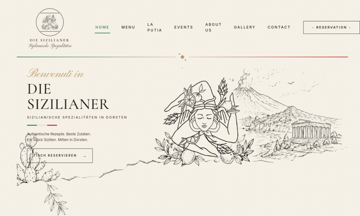 Die Sizilianer – Website